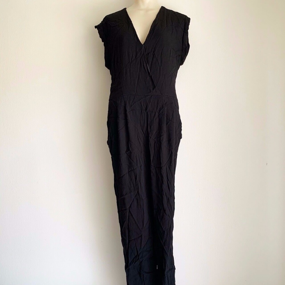 Santa Maria Ladies Black Romper Size Medium
